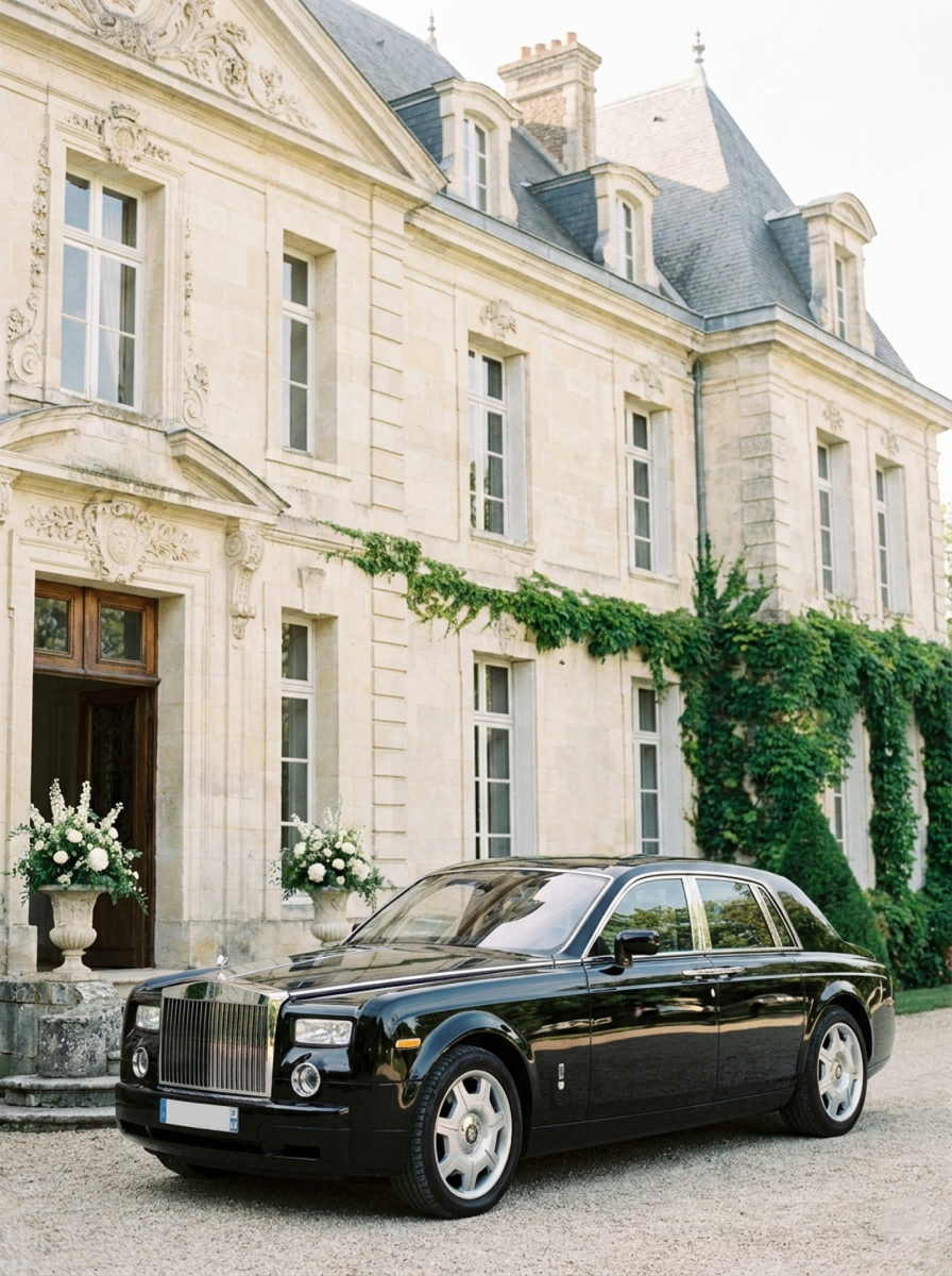 Chauffeur pour mariage à Paris