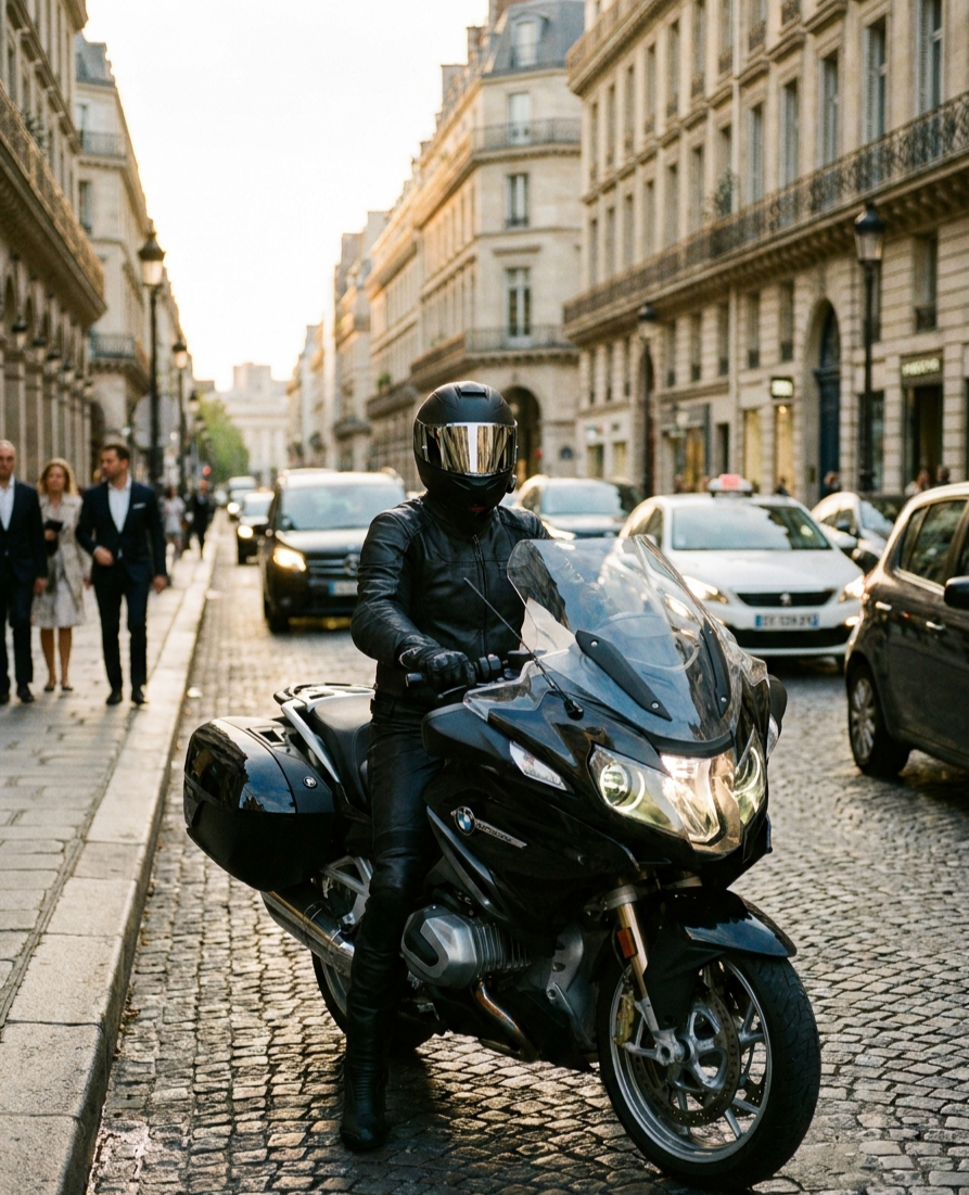 Taxi moto à Paris